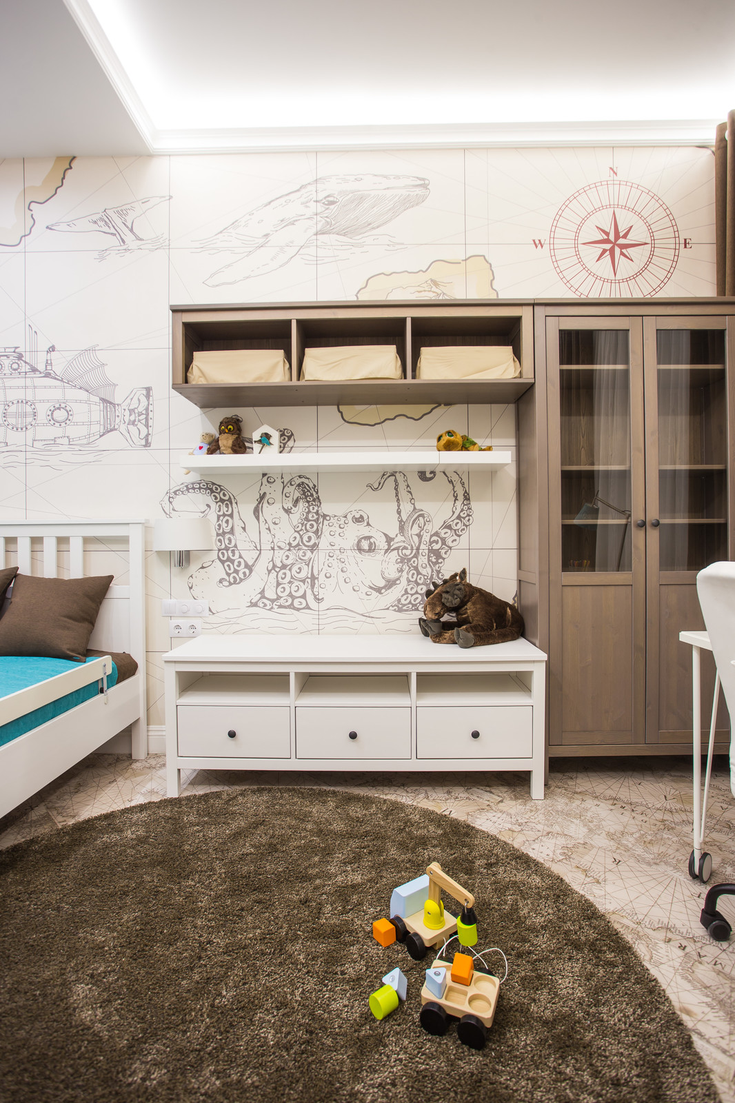 Интерьер квартиры в ЖК "Мичуринский"