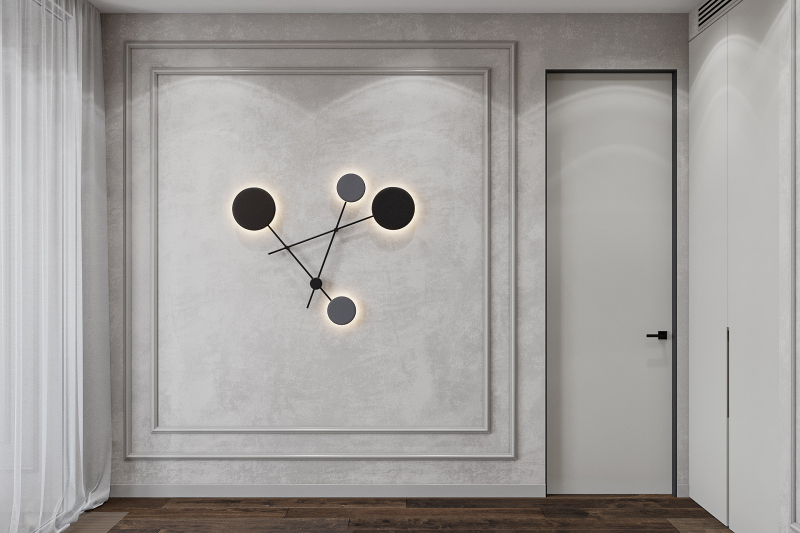 Квартира 108 кв.м. в современном стиле в ЖК CITY Park.