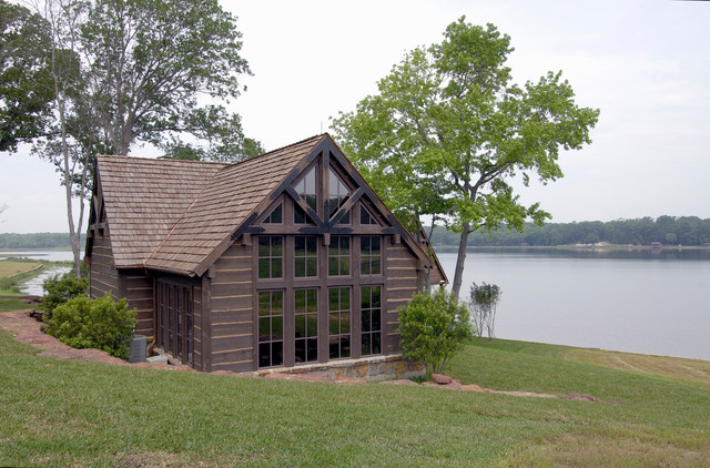 Riverstone Lake Cypress Springs Rustic Exterior Dallas