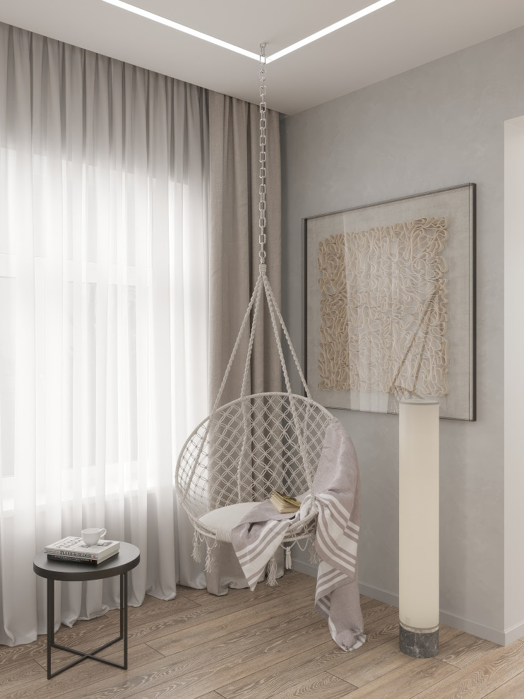 Просторная гостиная