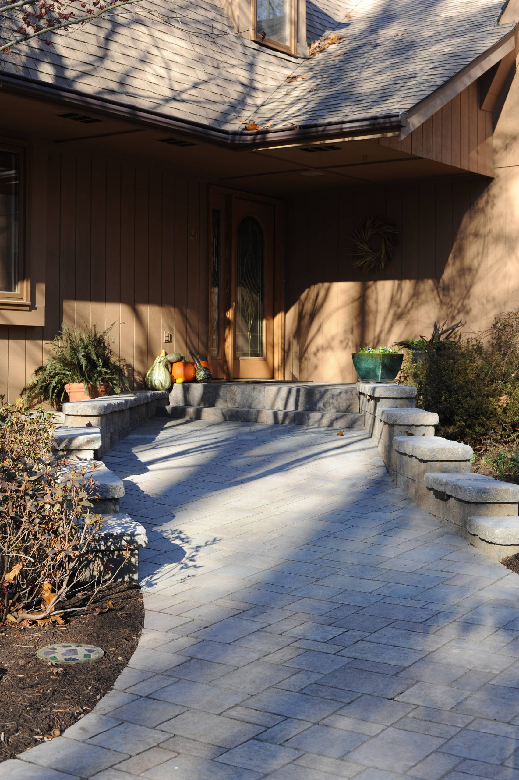 Custom Landscape with Water Features