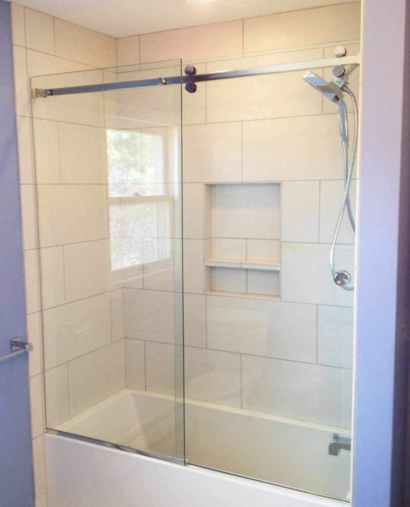 Serenity Sliding shower door Contemporary Other by Ford Metro Inc