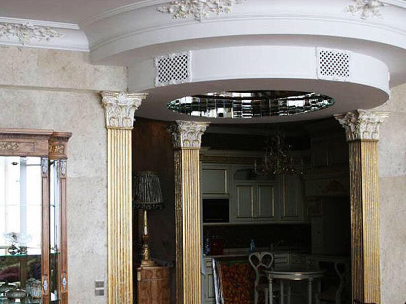 Лепнина в интерьерах