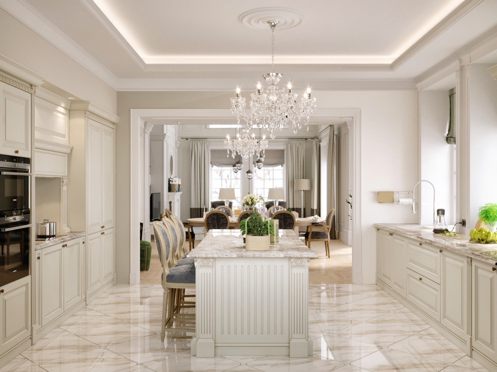 Загородный дом в классическом стиле 370 м.кв