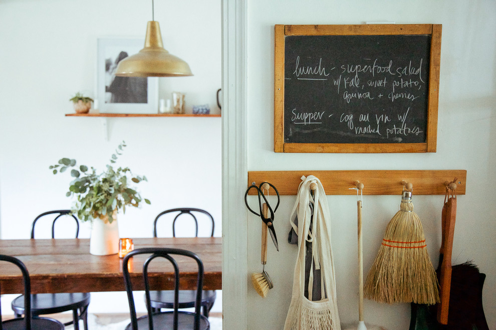 Eclectic dining room photo in Nashville