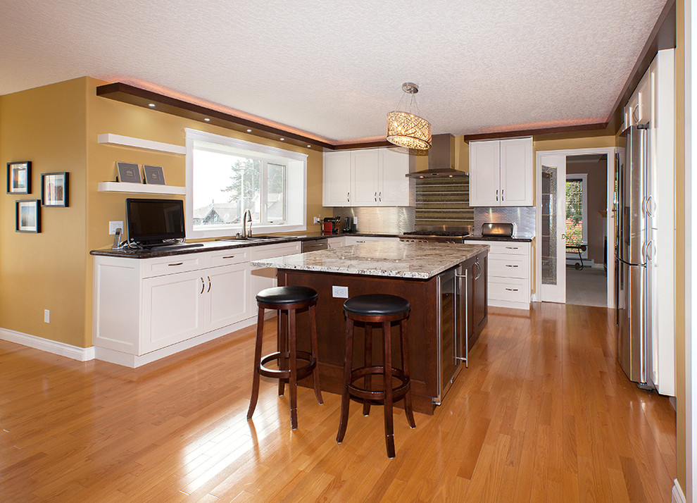 Gordon Head Reno - Traditional - Kitchen - Vancouver - by ...