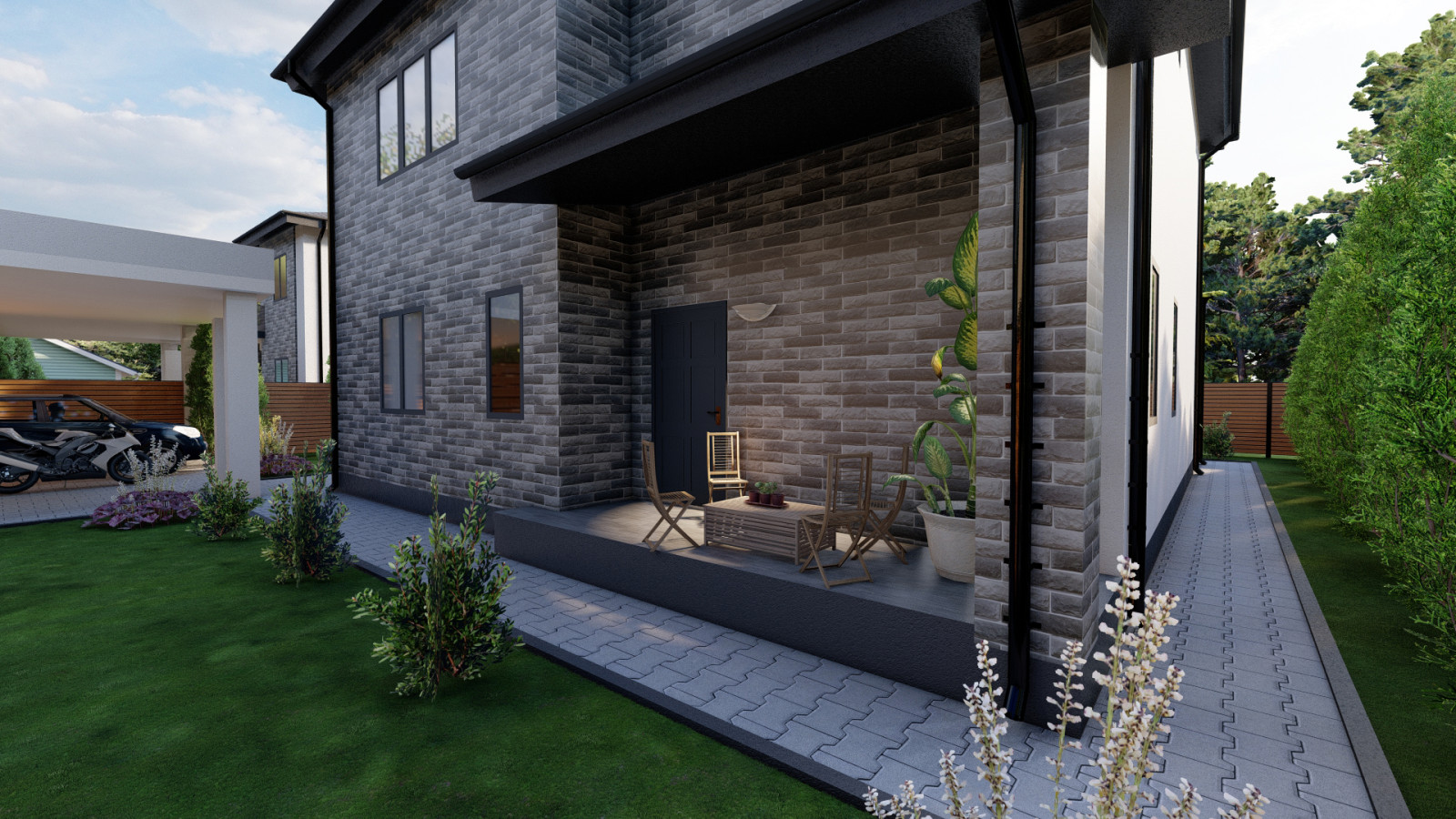 Проект двухэтажного дома 290 квм