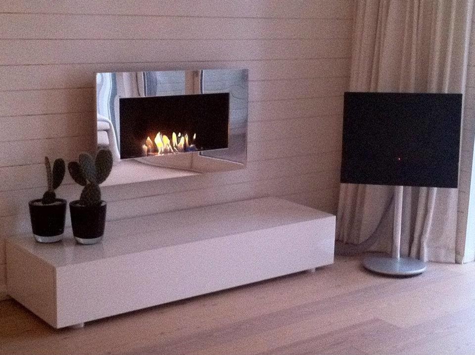 Настенные биокамины Decoflame New York Empire в интерьере