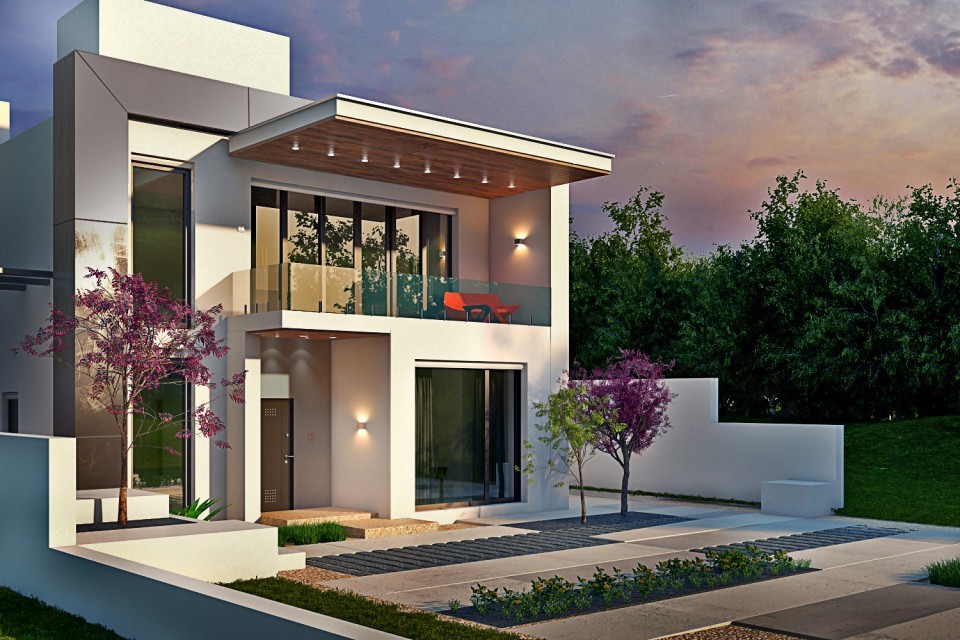 ПРОЕКТ ЗАГОРОДНОГО ДОМА С ЭКСПЛУАТИРУЕМОЙ КРЫШЕЙ ОБЩЕЙ ПЛОЩАДЬЮ 240 КВ.М.