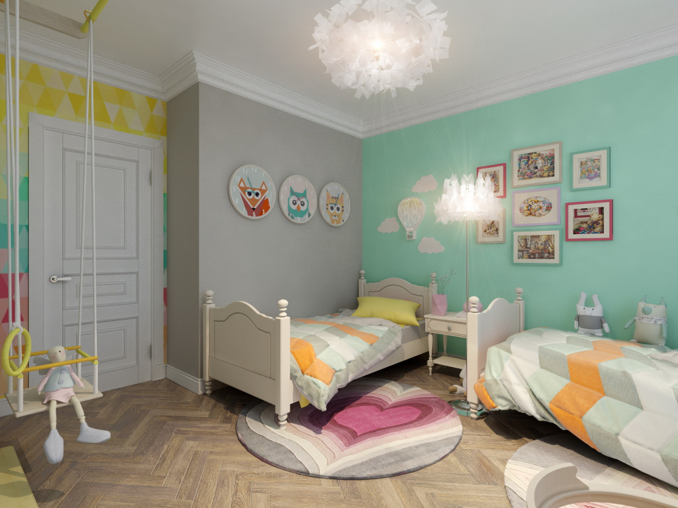 Солнечная детская с собственным гардеробом