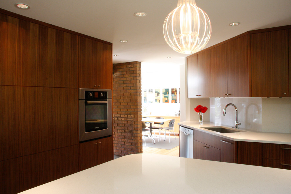 Contemporary kitchen in Other.