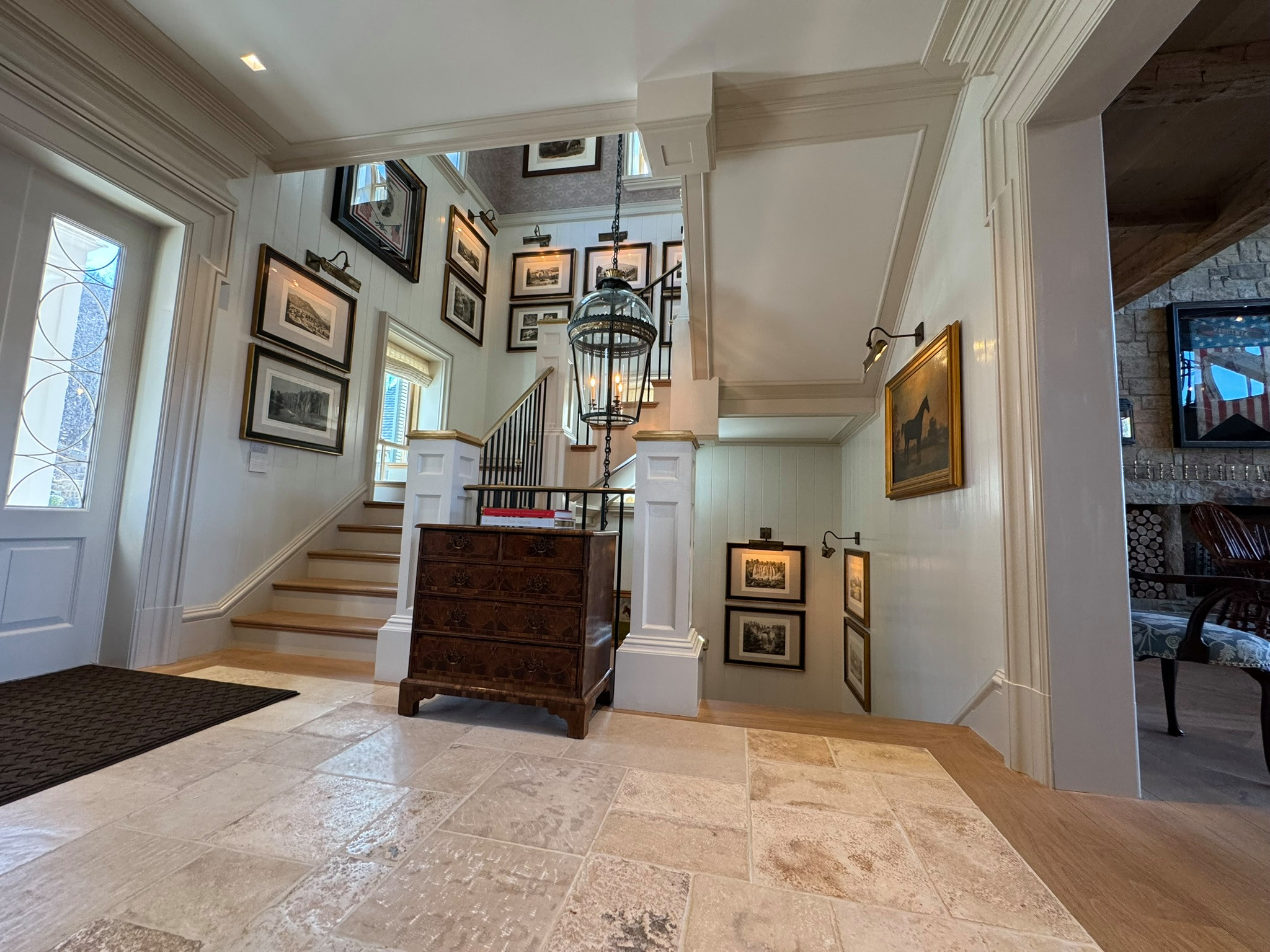 133_Stunning and Sophisticated Mountain Retreat Stair, Hot Springs, VA 24445
