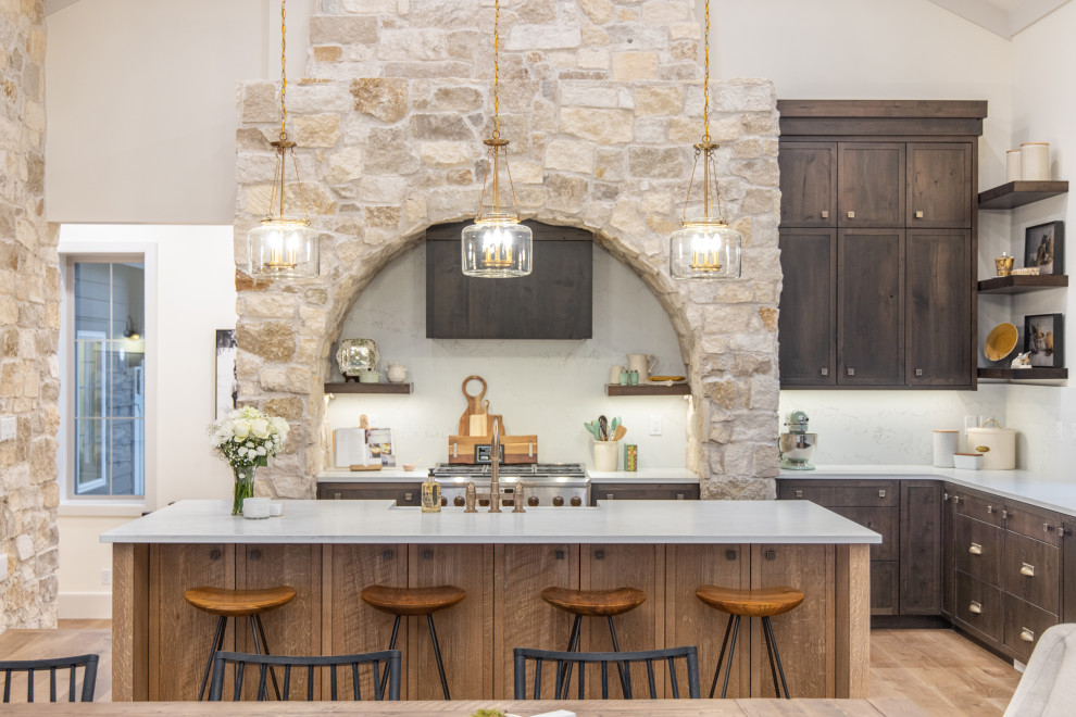 Photo of a country kitchen in Salt Lake City.