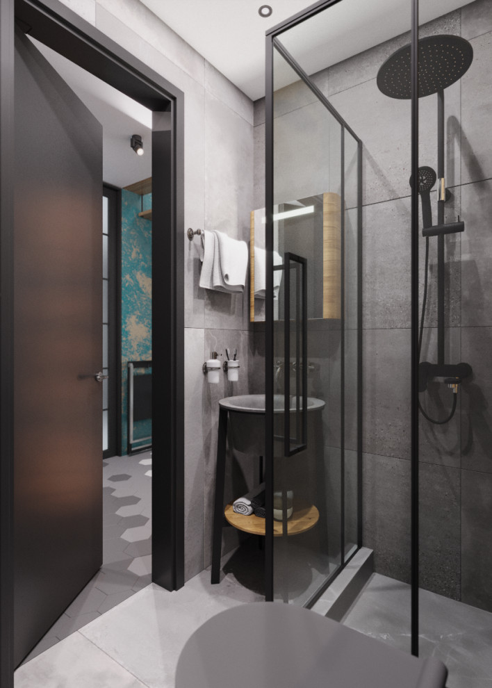 Проект квартиры с атриумом в ЖК "Поколение"