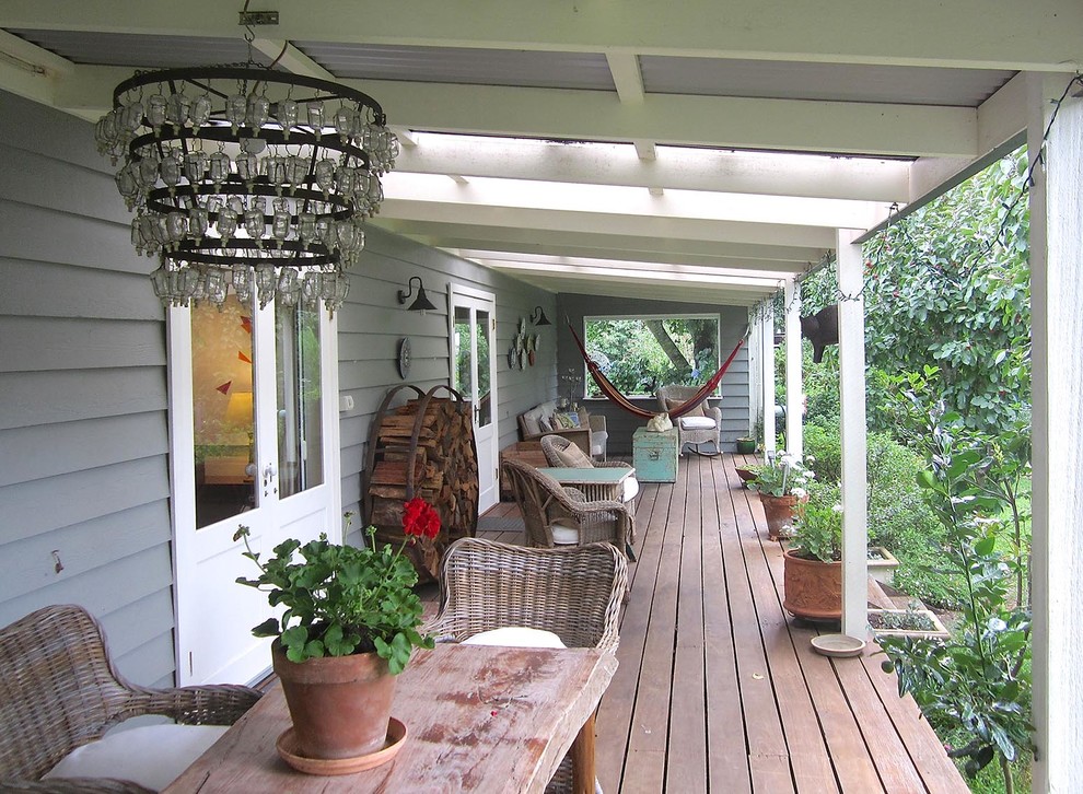 This is an example of a country verandah.