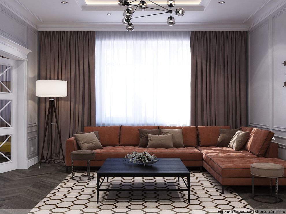 Интерьер дома в пригороде г.  Калининград.