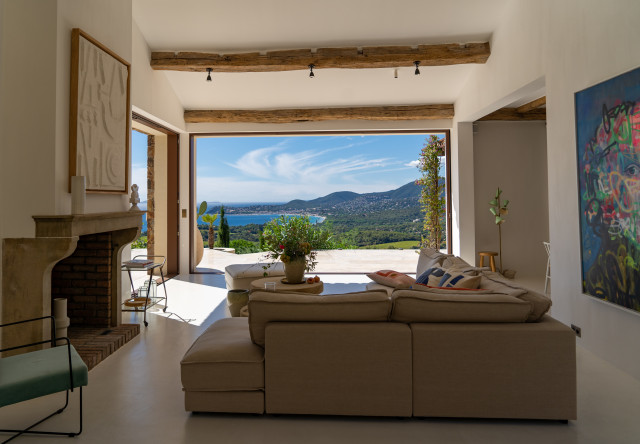 Villa des Cimes mediterran-wohnbereich
