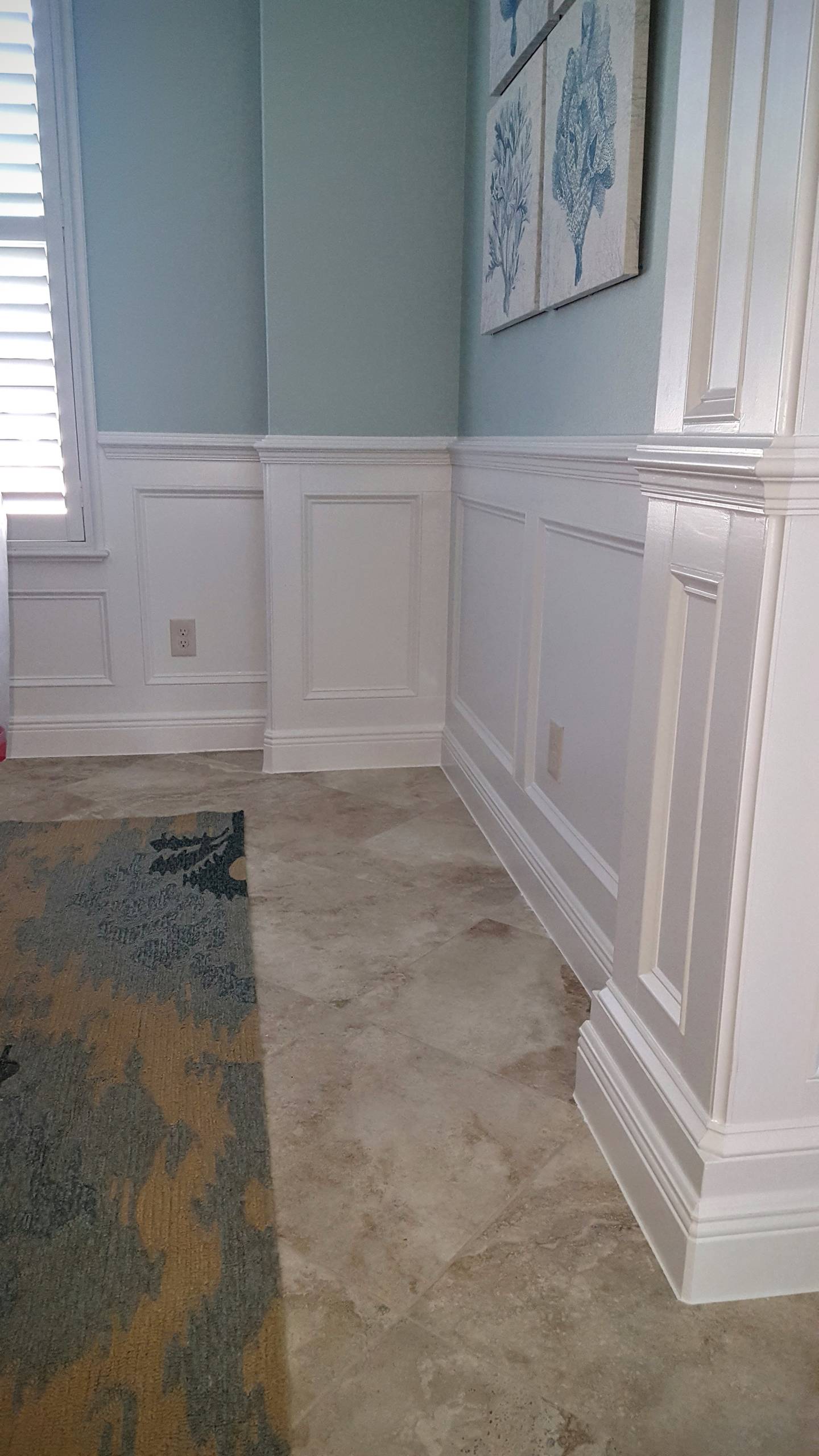 Custom Woodwoorking by JSR Trim Carpentry & Remodeling, Painted by Steve Kling