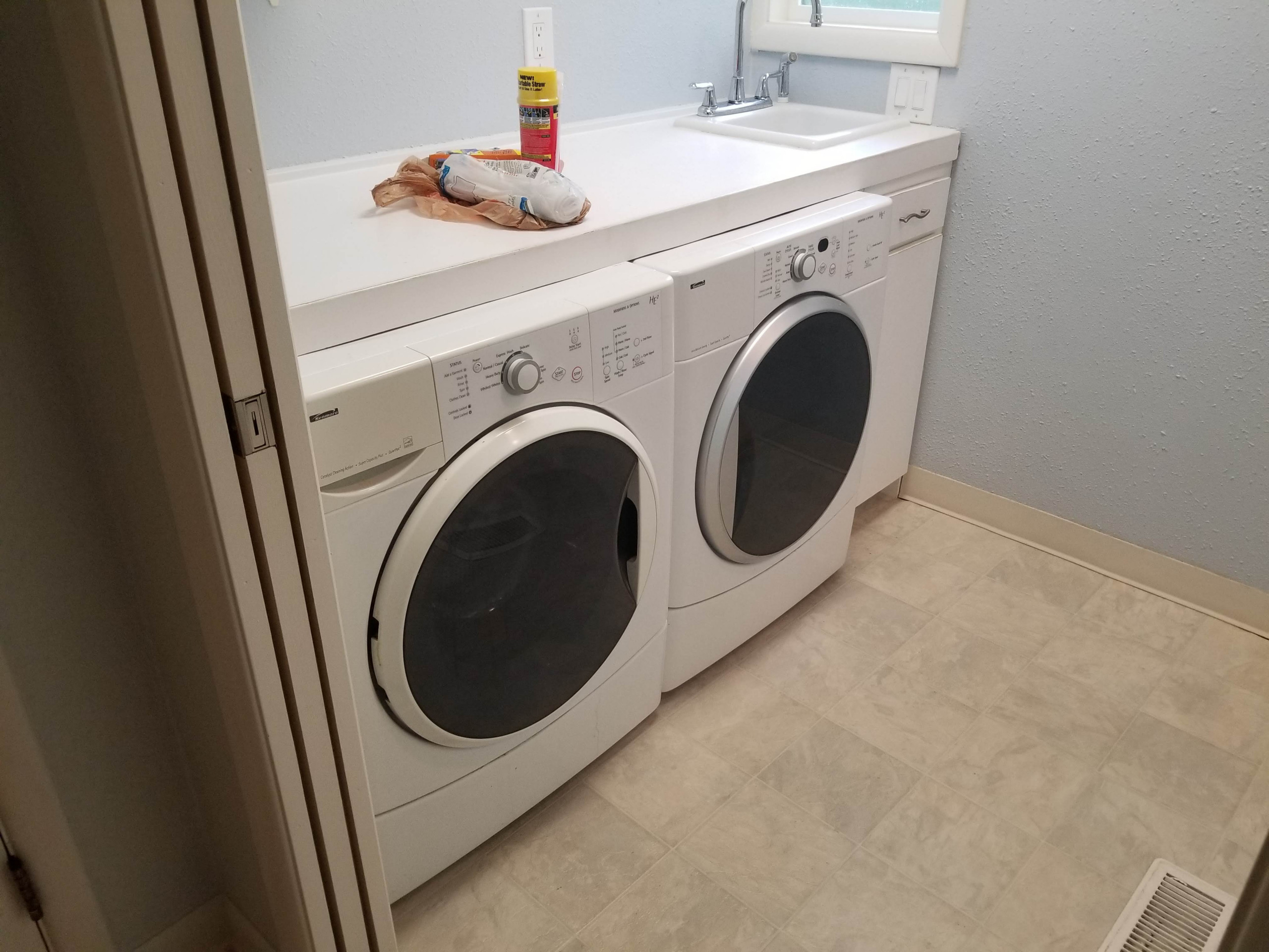 Modern Laundry/Bathroom Update in Portland