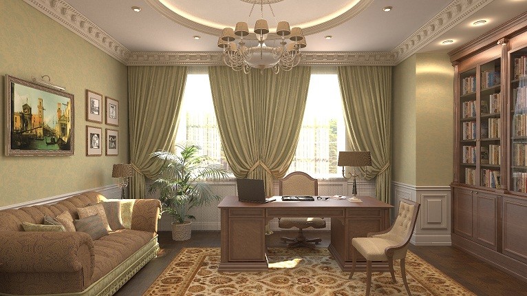 Дизайн проект интерьера роскошного дома в Чулково