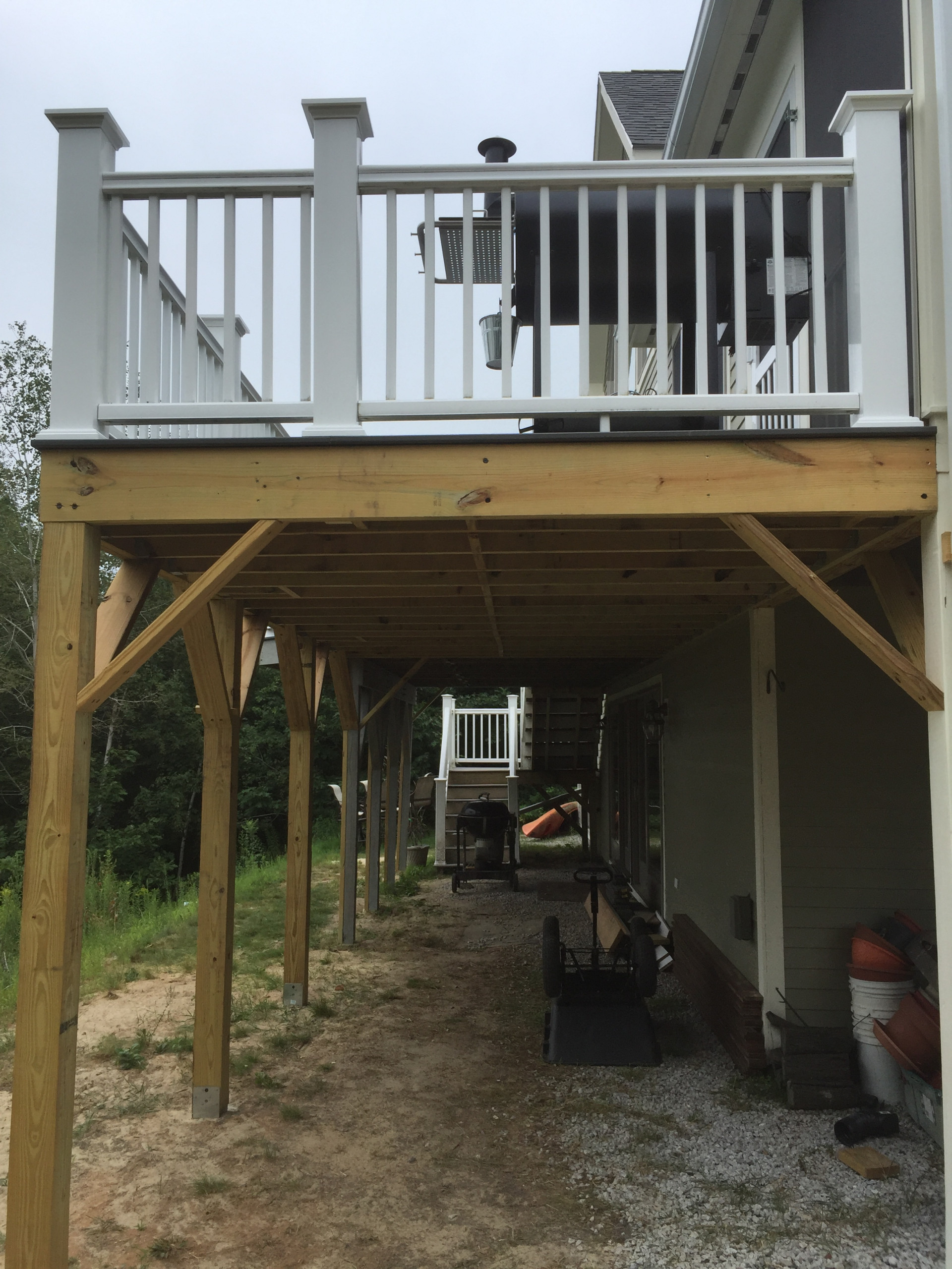meredith nh deck addition and remodel