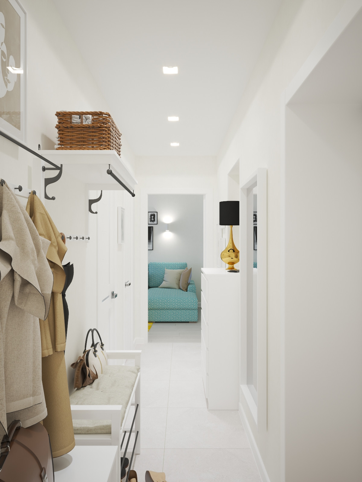 Двухкомнатная квартира №2 / Чебоксары / 2020 год