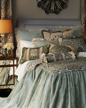 Isabella Collection by Kathy Fielder King Coverlet, 76" x 86" with 30" Drop