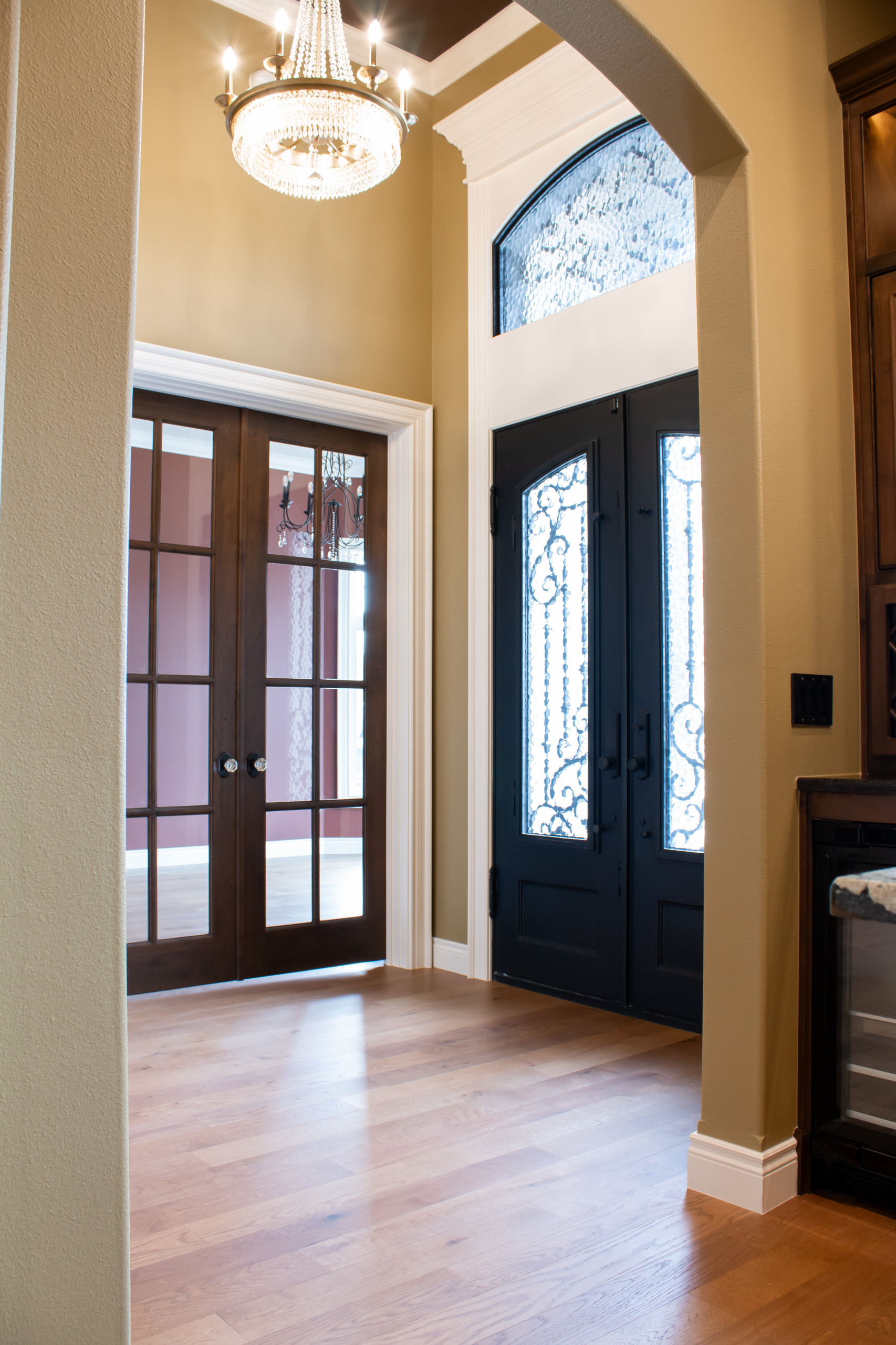 Slocum Custom Home - Entry & Office