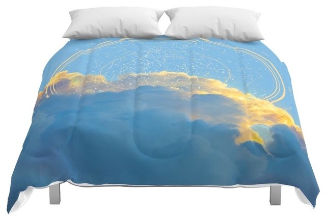 Society6 Create Your Own Constellation Comforter Contemporary