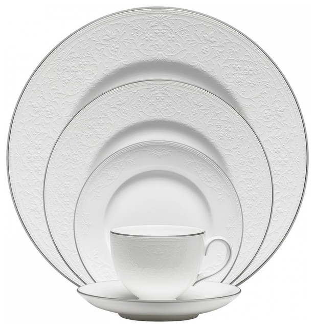 Wedgwood English Lace 60 Piece China Set Traditional Wedgwood English Lace 60 Piece China
