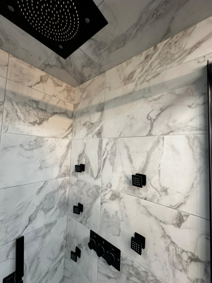 Largie Road - Modern Basement Bathroom - Dutton, ON