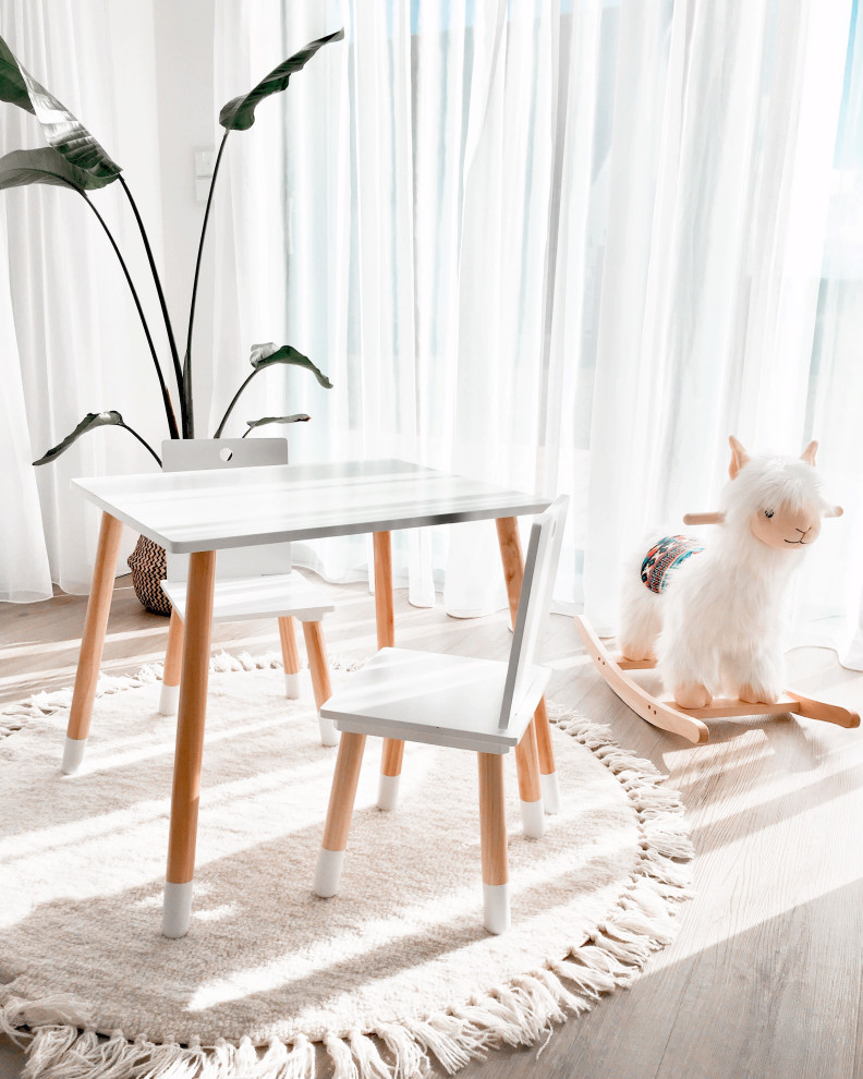 Haus im modernem Boho Style mit natürlichen Materialien
