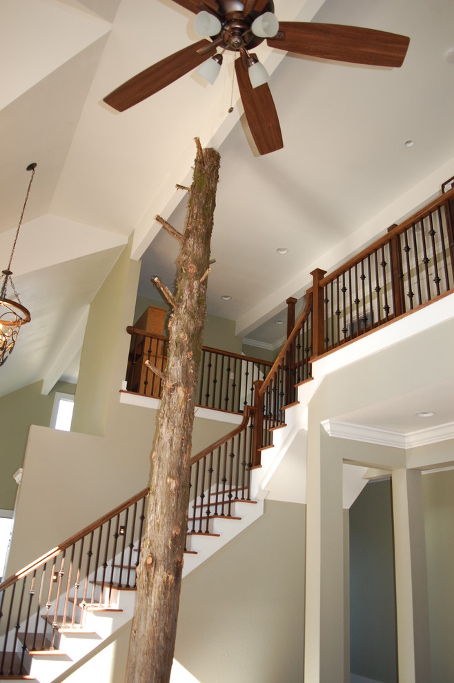 Staircase - rustic staircase idea