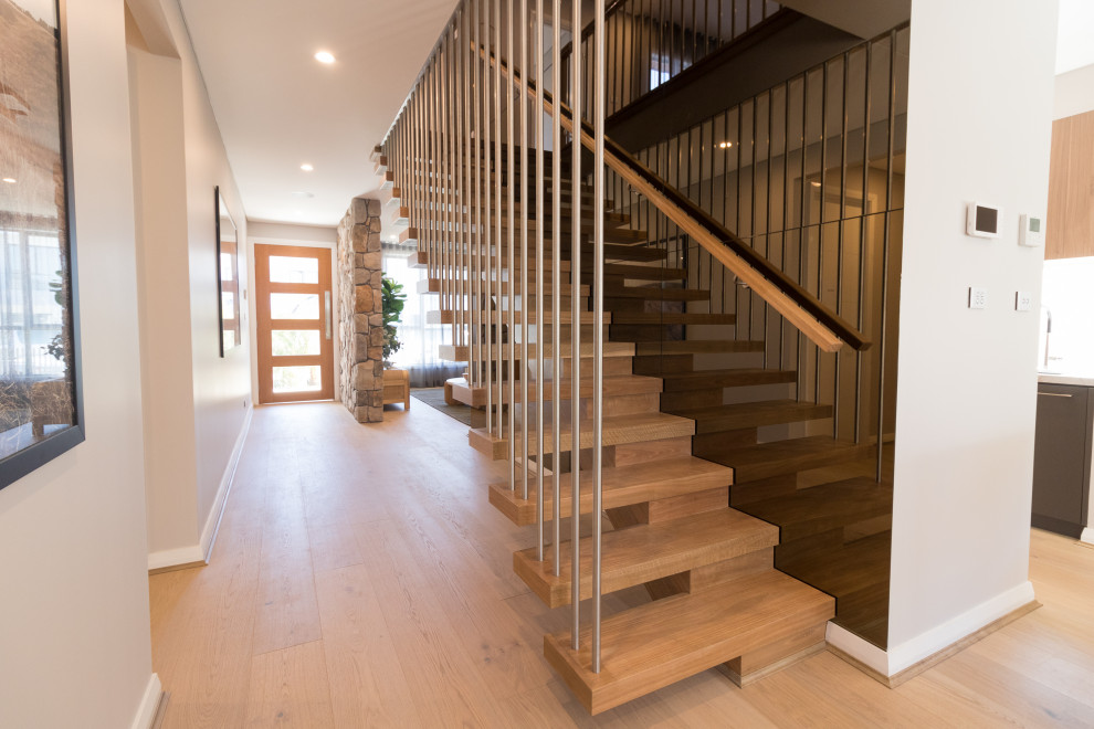 Photo of a contemporary staircase in Sydney.