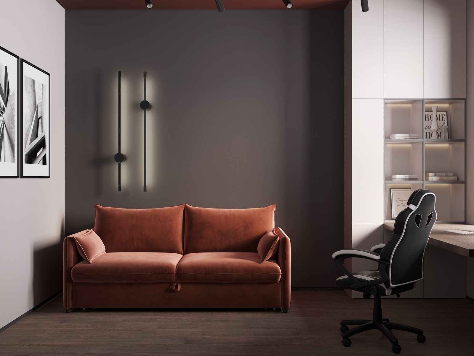 Дизайн-проект квартиры в ЖК «Фонвизинский» 83 кв.м