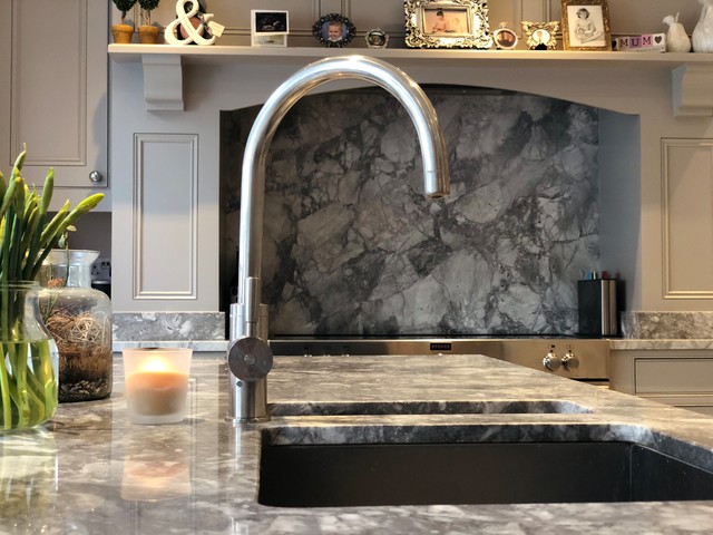 In-frame painted kitchen traditional-kitchen