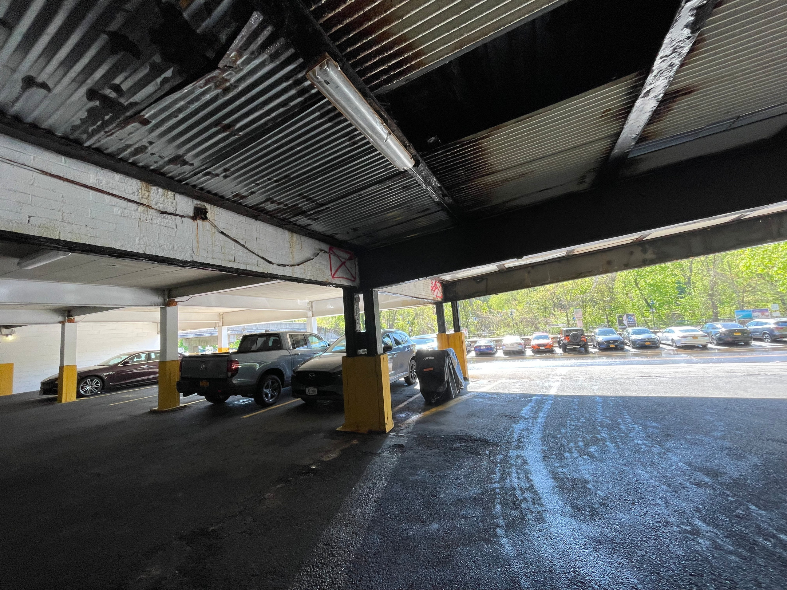 Temporary Parking Structure reinforcement