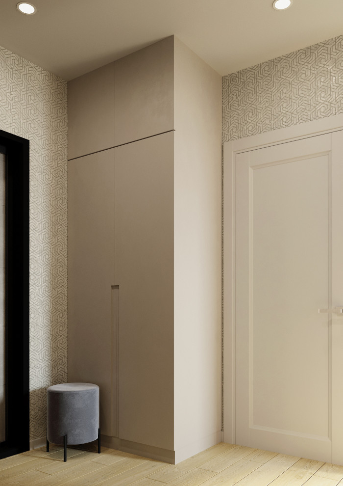 Проект однокомнатной квартиры «Яркий СКАНДИ» для прекрасной молодой особы