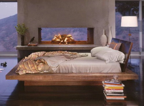 Inspiration for a contemporary bedroom remodel in Dallas