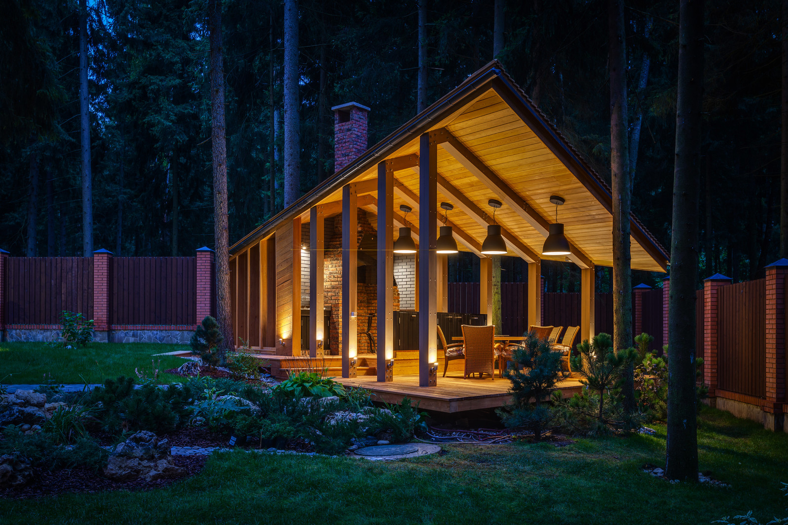 Летняя кухня в КП Ирбис