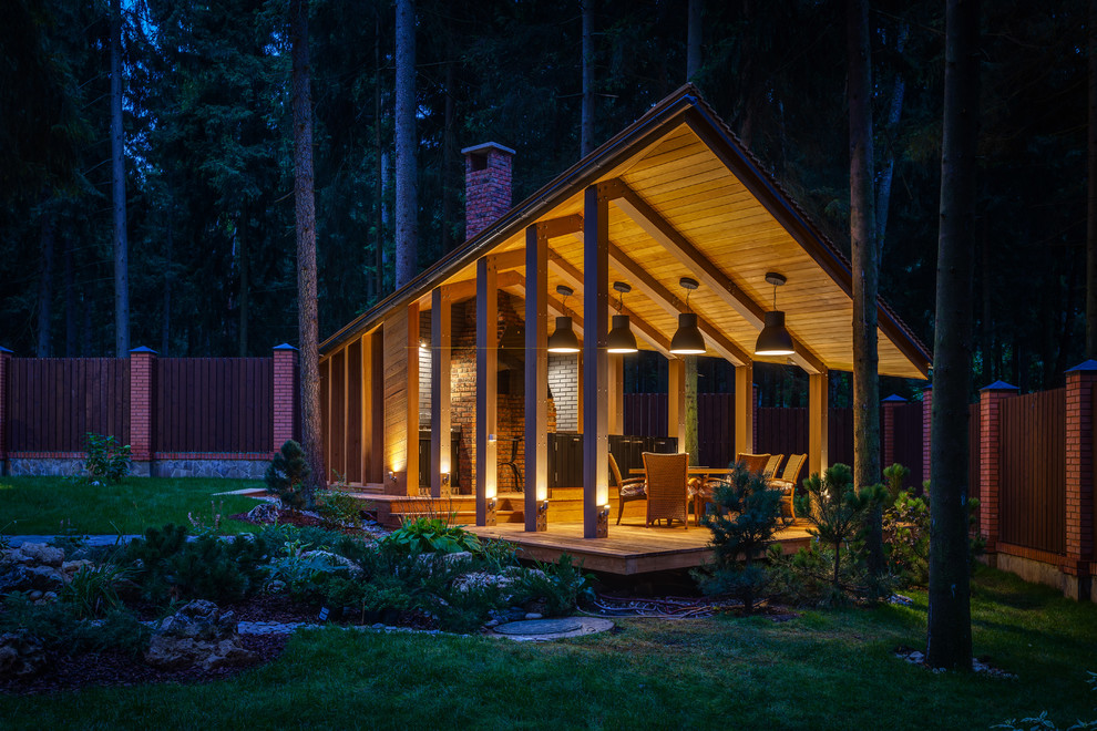 Летняя кухня в КП Ирбис