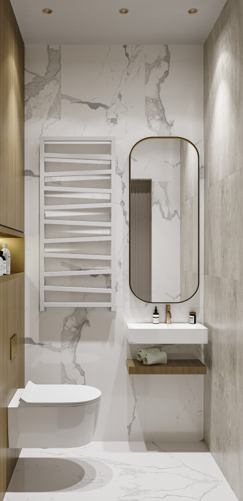 Проект 3-х комнатной квартиры THE WHITE SAVANNAH