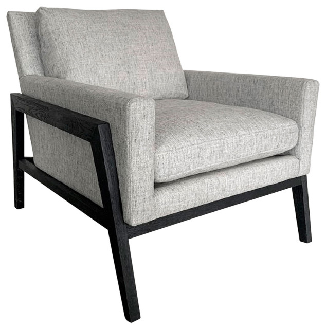 Presidio Chair, Grey Midcentury Armchairs And Accent Chairs by CYAN DESIGN Houzz
