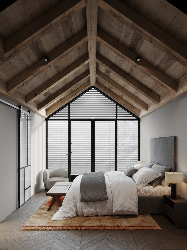 Современное шале в горах