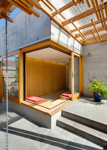 Office tiny house contemporaneo-despacho