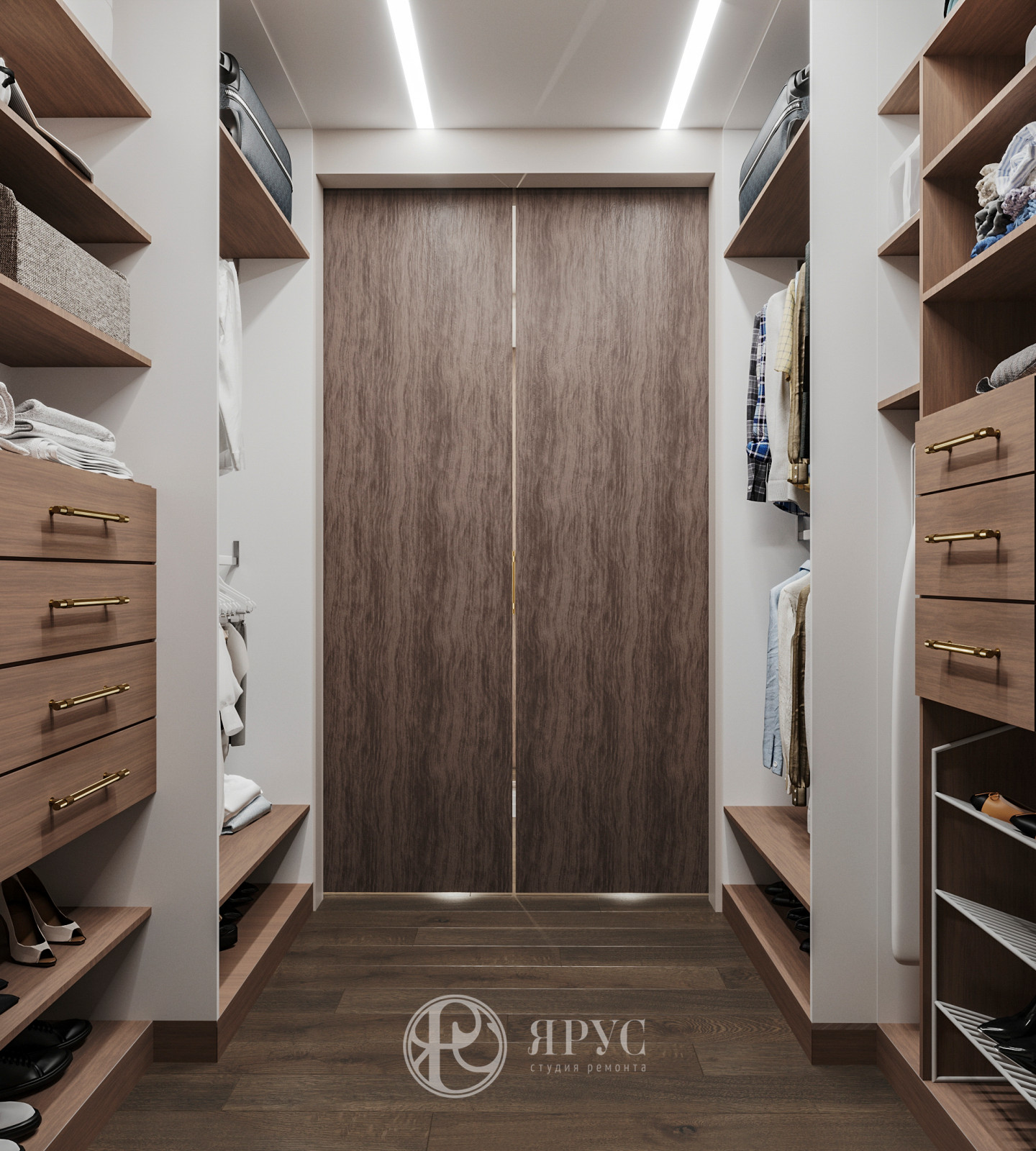 Четырёхкомнатная квартира в современном стиле