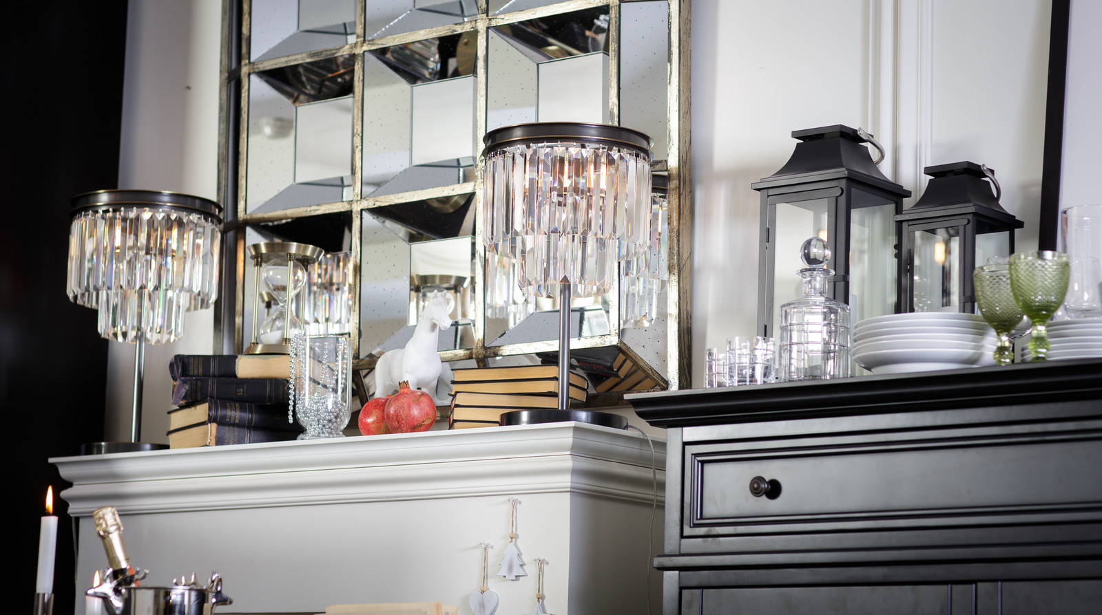 Новогодний интерьер гостиной