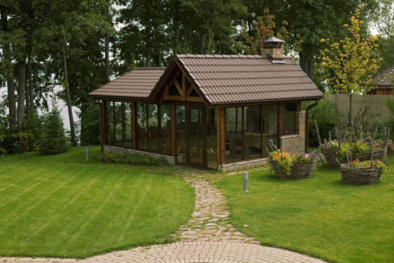 Беседка-гриль