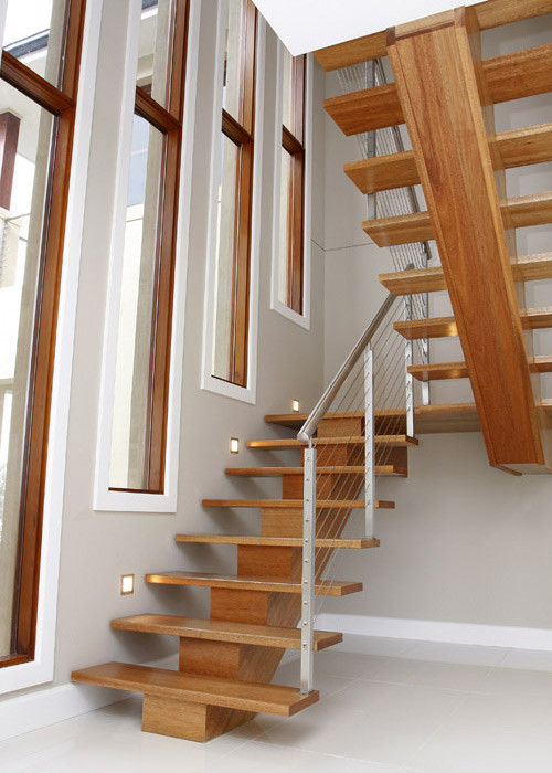 Design ideas for a contemporary staircase in Sydney.