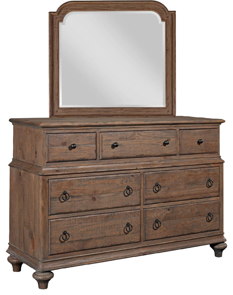Kincaid Furniture Weatherford Wellington Drawer Dresser With Mirror